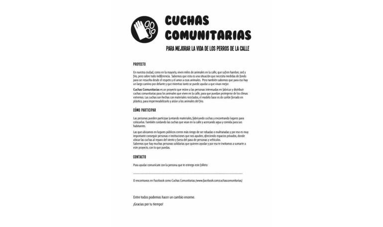 Cuchas Comunitarias, Córdoba, Argentina