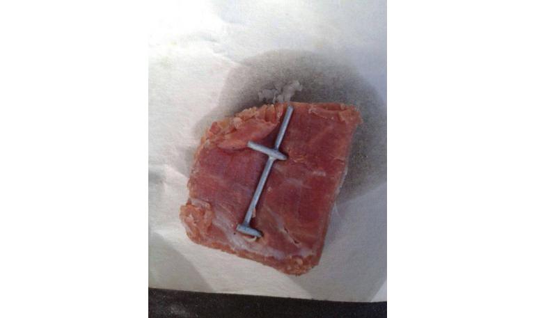 Alerta, carne con clavos en los alrededores del parque de Las Chumberas